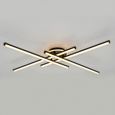 Citilux Trent CL203641 LED Люстра потолочная с пультом Чёрная