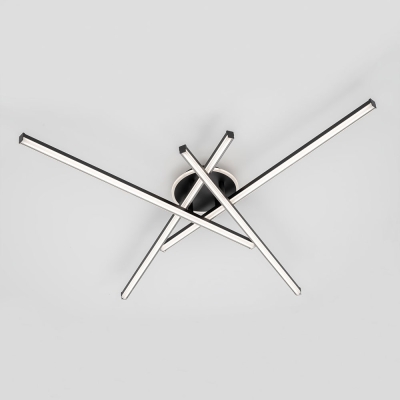 Citilux Trent CL203641 LED Люстра потолочная с пультом Чёрная