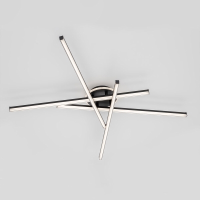 Citilux Trent CL203641 LED Люстра потолочная с пультом Чёрная
