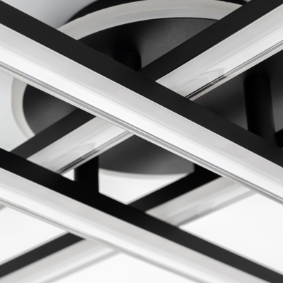 Citilux Trent CL203641 LED Люстра потолочная с пультом Чёрная