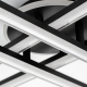 Citilux Trent CL203641 LED Люстра потолочная с пультом Чёрная