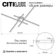 Citilux Trent CL203641 LED Люстра потолочная с пультом Чёрная