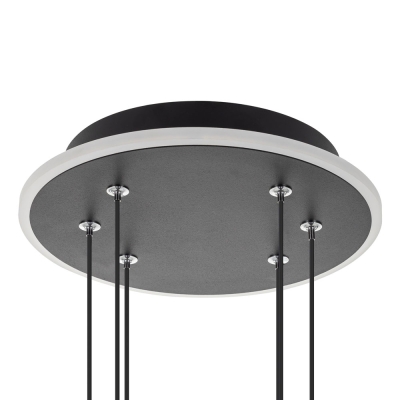 Citilux Trent CL203731 LED Люстра подвесная с пультом Чёрная