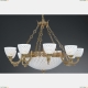 Люстра L 7152/10+4 ★Reccagni Angelo, 14 x 60Вт☀, Золото► — Купить▼