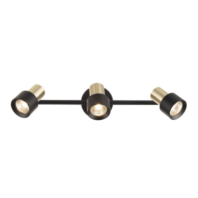 Citilux SAT CL505631 Спот поворотный с выключателем Чёрный+Золото