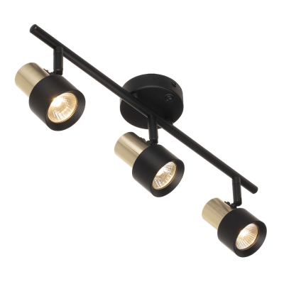 Citilux SAT CL505631 Спот поворотный с выключателем Чёрный+Золото