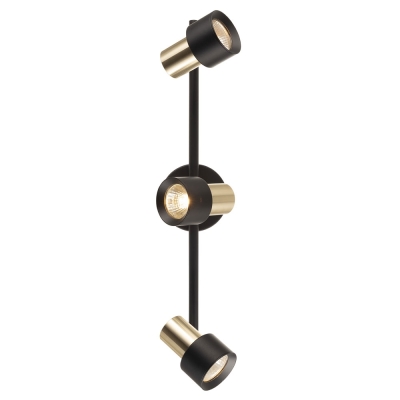 Citilux SAT CL505631 Спот поворотный с выключателем Чёрный+Золото