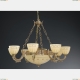Люстра L 7154/8+3 ★Reccagni Angelo, 11 x 60Вт☀, Золото► — Купить▼