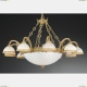 Люстра L 7202/10+4 ★Reccagni Angelo, 14 x 60Вт☀, Слоновая кость► — Купить▼