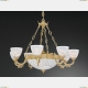Люстра L 7252/8+3 ★Reccagni Angelo, 11 x 60Вт☀, Слоновая кость► — Купить▼