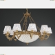 Люстра L 7532/10+4 ★Reccagni Angelo, 14 x 60Вт☀, Золото► — Купить▼