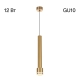 Citilux Bruno CL565012 Подвесной светильник Бронза