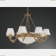 Люстра L 7532/8+3 ★Reccagni Angelo, 11 x 60Вт☀, Золото► — Купить▼