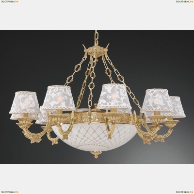Люстра L 7632/10+4 ★Reccagni Angelo, 14 x 60Вт☀, Слоновая кость► — Купить▼