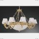 Люстра L 7632/10+4 ★Reccagni Angelo, 14 x 60Вт☀, Слоновая кость► — Купить▼