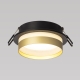 Citilux Hardy CL002D14 Встраиваемый светильник Чёрный+Золото