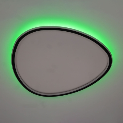 Citilux ТRIO CL215B261E LED RGB Люстра с пультом Чёрная