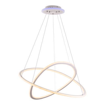 Citilux ТRIO CL215B060E LED Люстра подвесная с пультом Белая