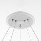 Citilux ТRIO CL215B060E LED Люстра подвесная с пультом Белая