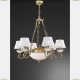 Люстра L 8280/6+2 ★Reccagni Angelo, 8 x 60Вт☀, Бронза► — Купить▼