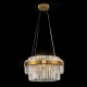 Citilux Sheldon CL339153 LED Люстра хрустальная с пультом Бронза