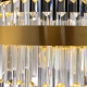 Citilux Sheldon CL339153 LED Люстра хрустальная с пультом Бронза