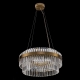 Citilux Sheldon CL339163 LED Люстра хрустальная с пультом Бронза