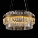 Citilux Sheldon CL339163 LED Люстра хрустальная с пультом Бронза