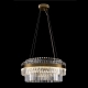 Citilux Sheldon CL339163 LED Люстра хрустальная с пультом Бронза