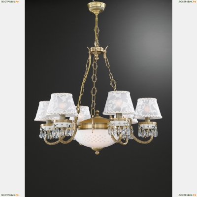 Люстра L 8281/6+2 ★Reccagni Angelo, 8 x 60Вт☀, Бронза► — Купить▼