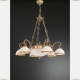 Люстра L 8300/6+2 ★Reccagni Angelo, 8 x 60Вт☀, Золото► — Купить▼
