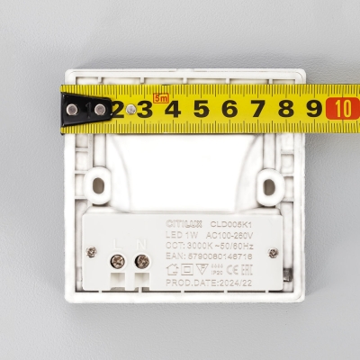 Citilux Скалли CLD005K1 LED Встраиваемый светильник лестничный Графит