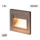 Citilux Скалли CLD005K1 LED Встраиваемый светильник лестничный Графит