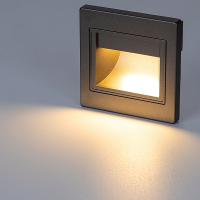 Citilux Скалли CLD005K1 LED Встраиваемый светильник лестничный Графит
