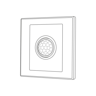 Citilux Скалли CLR005KS0 Встраиваемое реле с датчиком движения Белое