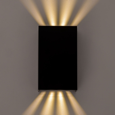 Citilux STELS CLU0741 LED Уличный настенный светильник Чёрный