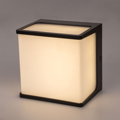 Citilux DOMUS CLU0801 LED Уличный настенный светильник Чёрный