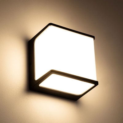 Citilux DOMUS CLU0801 LED Уличный настенный светильник Чёрный