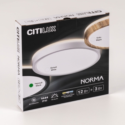 Citilux NORMA CL748181 LED Светильник с подсветкой Чёрный