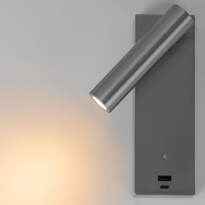 Citilux Декарт CL704432 LED USB Светильник с выключателем Матовый Хром