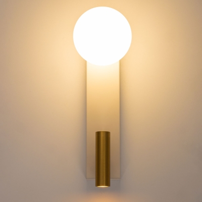 Citilux Декарт CL704450 LED Светильник с выключателем Белый+Бронза