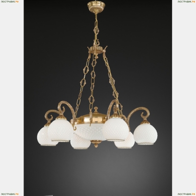 Люстра L 8500/6+2 ★Reccagni Angelo, 8 x 60Вт☀, Золото► — Купить▼