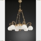 Люстра L 8500/6+2 ★Reccagni Angelo, 8 x 60Вт☀, Золото► — Купить▼