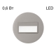 Citilux Скалли CLD007R1 LED Встраиваемый светильник лестничный Матовый Хром