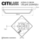 Citilux NORMA CL748K300 LED Светильник с подсветкой Белый