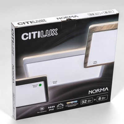 Citilux NORMA CL748K301 LED Светильник с подсветкой Чёрный