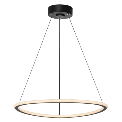 Citilux TRIO CL215B051 LED Люстра подвесная с пультом Чёрная