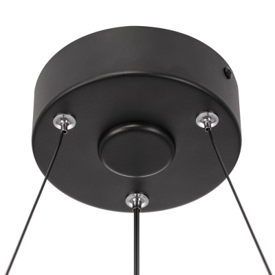 Citilux TRIO CL215B051 LED Люстра подвесная с пультом Чёрная