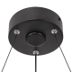 Citilux TRIO CL215B051 LED Люстра подвесная с пультом Чёрная