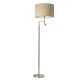 Citilux DUPLET CL801021 Торшер с бежевым абажуром